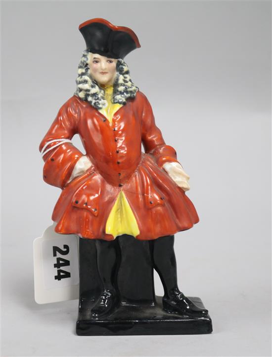 A Royal Doulton figure, Captain MacHeath, Beggars Opera, HN464